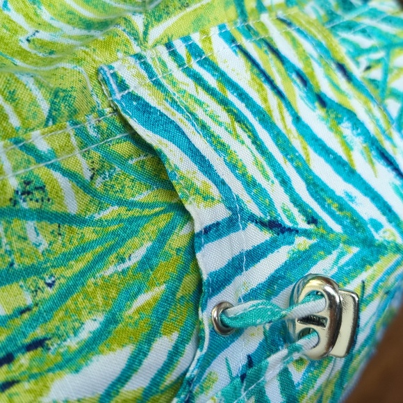 EUC Ruby Rd. Women's Zip Up Jacket, Blue/Green/White/Chartreuse Size 12 - Picture 6 of 12